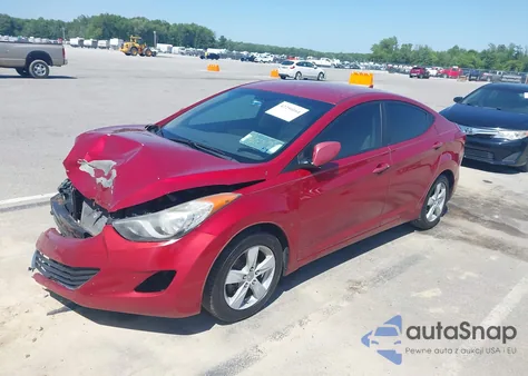 2013 Hyundai Elantra Gls из США, поврежденный, VIN KMHDH4AE0DU716242